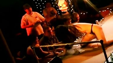 Leslie Culton stripping in Blood Sisters: Vamps 2