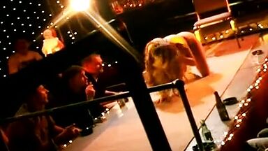 Leslie Culton stripping in Blood Sisters: Vamps 2