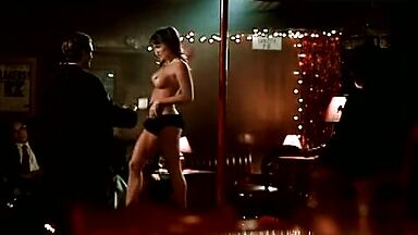 Lisa Boyle strip-tease, Let The Devil Wear Black