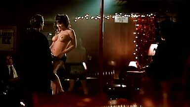 Lisa Boyle strip-tease, Let The Devil Wear Black