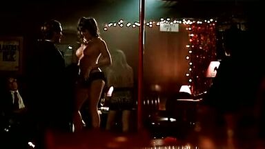 Lisa Boyle strip-tease, Let The Devil Wear Black