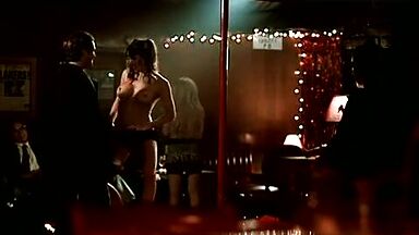 Lisa Boyle strip-tease, Let The Devil Wear Black