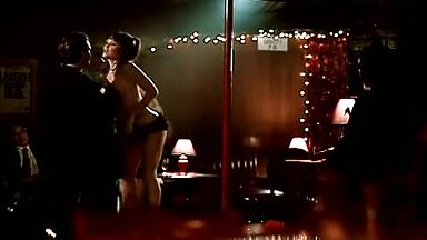 Lisa Boyle strip-tease, Let The Devil Wear Black