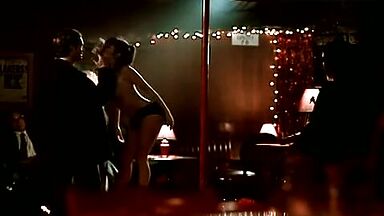 Lisa Boyle strip-tease, Let The Devil Wear Black