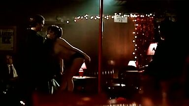 Lisa Boyle strip-tease, Let The Devil Wear Black