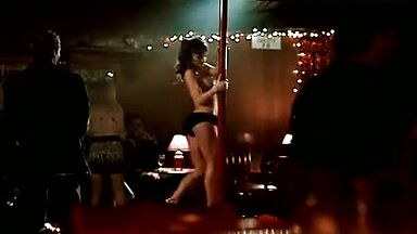 Lisa Boyle strip-tease, Let The Devil Wear Black