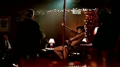 Lisa Boyle strip-tease, Let The Devil Wear Black