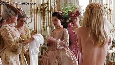 Kirsten Dunst naked and having sex in Marie Antoinette (2006)