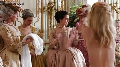 Kirsten Dunst naked and having sex in Marie Antoinette (2006)