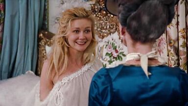 Kirsten Dunst naked and having sex in Marie Antoinette (2006)
