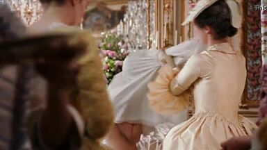 Kirsten Dunst naked and having sex in Marie Antoinette (2006)