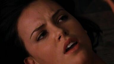 Charlize Theron and Connie Nielsen naked and sex scenes in Devil's Advocate (1997)