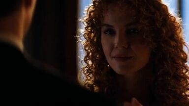 Connie Nielsen naked in Devil's Advocate (1997)