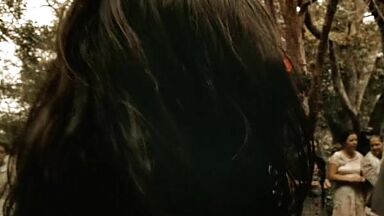 Simone Spoladore sexy scenes in Lavoura Arcaica (2001)