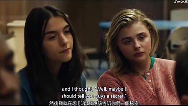 Chloë Grace Moretz lesbic scene in The Miseducation of Cameron Post (2018)