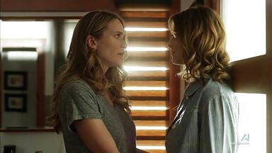 You Me Her - lesbian scene - S3E7