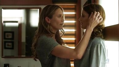You Me Her - lesbian scene - S3E7