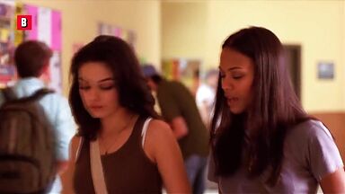 Zoe Saldana and Mila Kunis in After Sex