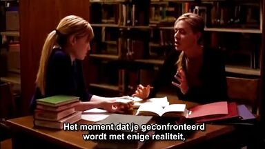 Allison McAtee and Sarah Stouffer lesbian scene in Bloomington