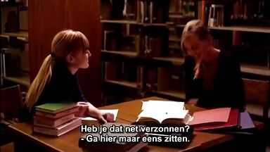 Allison McAtee and Sarah Stouffer lesbian scene in Bloomington