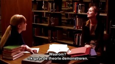 Allison McAtee and Sarah Stouffer lesbian scene in Bloomington