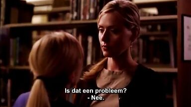 Allison McAtee and Sarah Stouffer lesbian scene in Bloomington