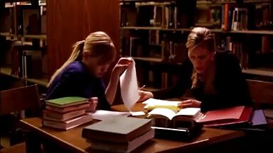 Allison McAtee and Sarah Stouffer lesbian scene in Bloomington