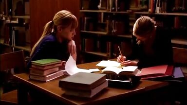 Allison McAtee and Sarah Stouffer lesbian scene in Bloomington