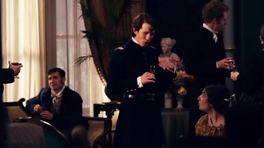 Hailee Steinfeld and Ella Hunt in Dickinson