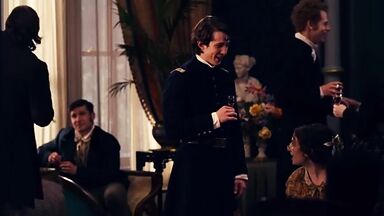 Hailee Steinfeld and Ella Hunt in Dickinson