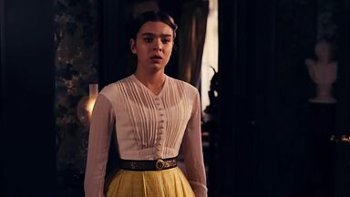 Hailee Steinfeld and Ella Hunt in Dickinson