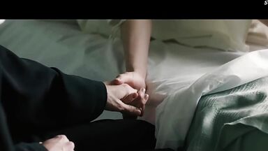 Margaret Qualley and Rebecca Dayan lesbic encounter in Novitiate (2017)