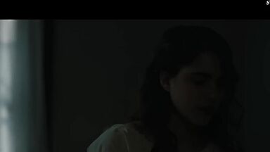 Margaret Qualley and Rebecca Dayan lesbic encounter in Novitiate (2017)