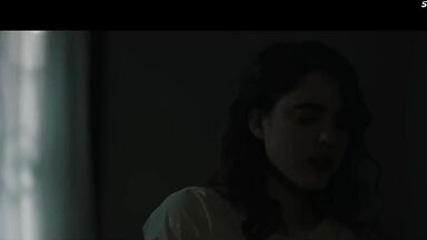 Margaret Qualley and Rebecca Dayan lesbic encounter in Novitiate (2017)