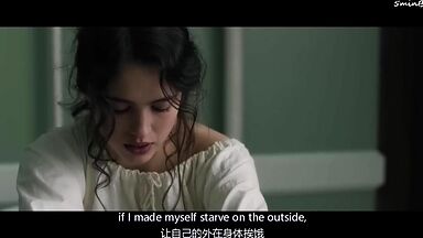 Margaret Qualley and Rebecca Dayan lesbic encounter in Novitiate (2017)