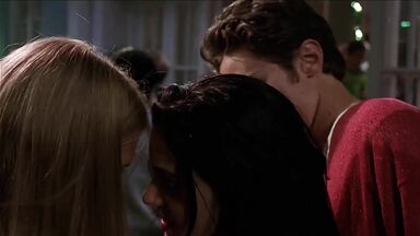 Mia Kirchner and Dominique Swain enjoying each other in New Best Friend