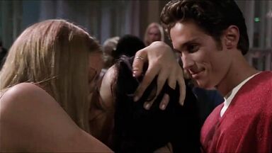 Mia Kirchner and Dominique Swain enjoying each other in New Best Friend