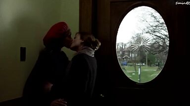 Rachael Crawford and Pascale Bussières lesbic scene in When Night Is Falling (1995)