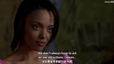 Rachael Crawford and Pascale Bussières lesbic scene in When Night Is Falling (1995)