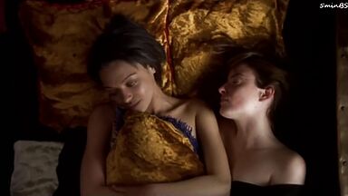 Rachael Crawford and Pascale Bussières lesbic scene in When Night Is Falling (1995)