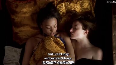 Rachael Crawford and Pascale Bussières lesbic scene in When Night Is Falling (1995)
