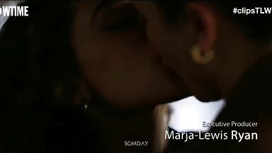 Arienne Mandi & Sepideh Moafi lesbic scene in The L Word Generation Q