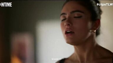 Arienne Mandi & Sepideh Moafi lesbic scene in The L Word Generation Q