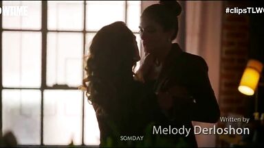 Arienne Mandi & Sepideh Moafi lesbic scene in The L Word Generation Q