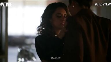 Arienne Mandi & Sepideh Moafi lesbic scene in The L Word Generation Q