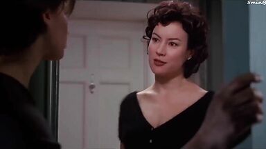 Gina Gershon and Jennifer Tilly as lesbians in Bound (1996)