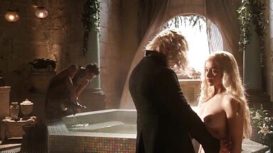 Naked Emilia Clarke- Game of Thrones (Nude-Sex-Hot Scenes)