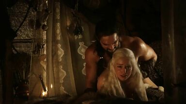 Naked Emilia Clarke- Game of Thrones (Nude-Sex-Hot Scenes)