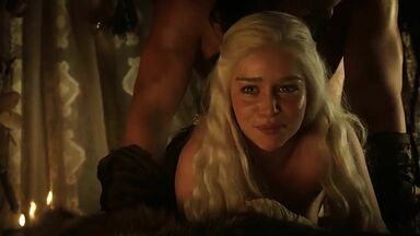 Naked Emilia Clarke- Game of Thrones (Nude-Sex-Hot Scenes)