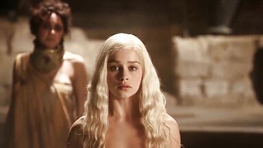 Naked Emilia Clarke- Game of Thrones (Nude-Sex-Hot Scenes)